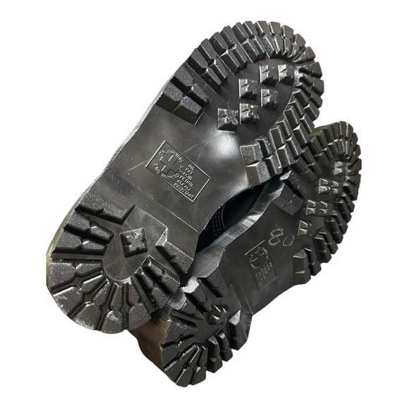 Dr. Martens 1460 Bex Mono Vegan Combat Boots Men’s Size 12 Black Lace-Up – NEW - Picture 7 of 16